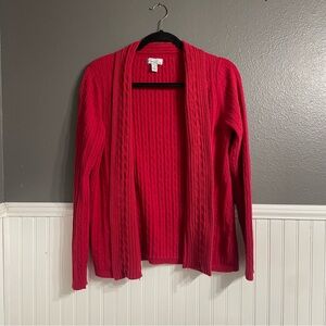 Kim Rodger’s Red Cardigan